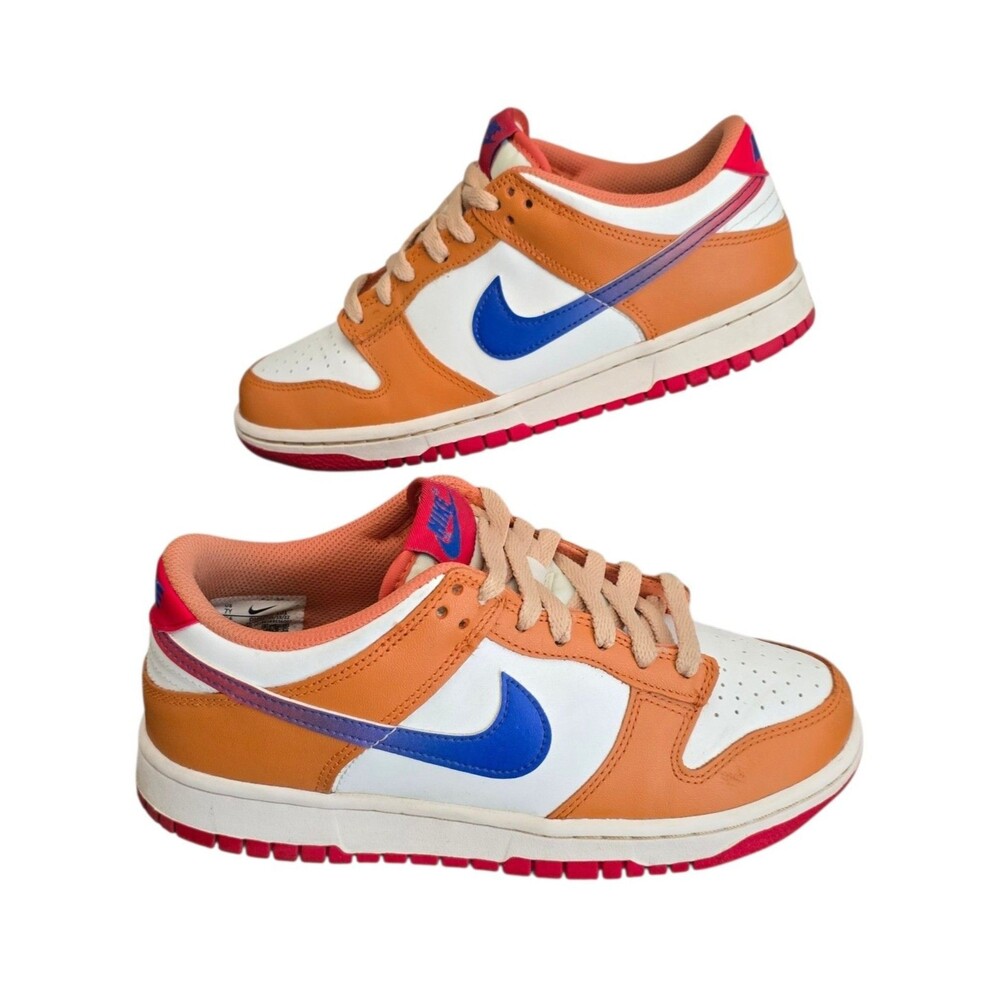 Nike Dunk Low Hot Curry GS Shoes Youth Size 7Y Womens 8.5 Sneakers DH9765-101